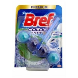 Bref Toilet Block 1x50g Color Activ Eucalyptus - Effective Toilet Cleaning