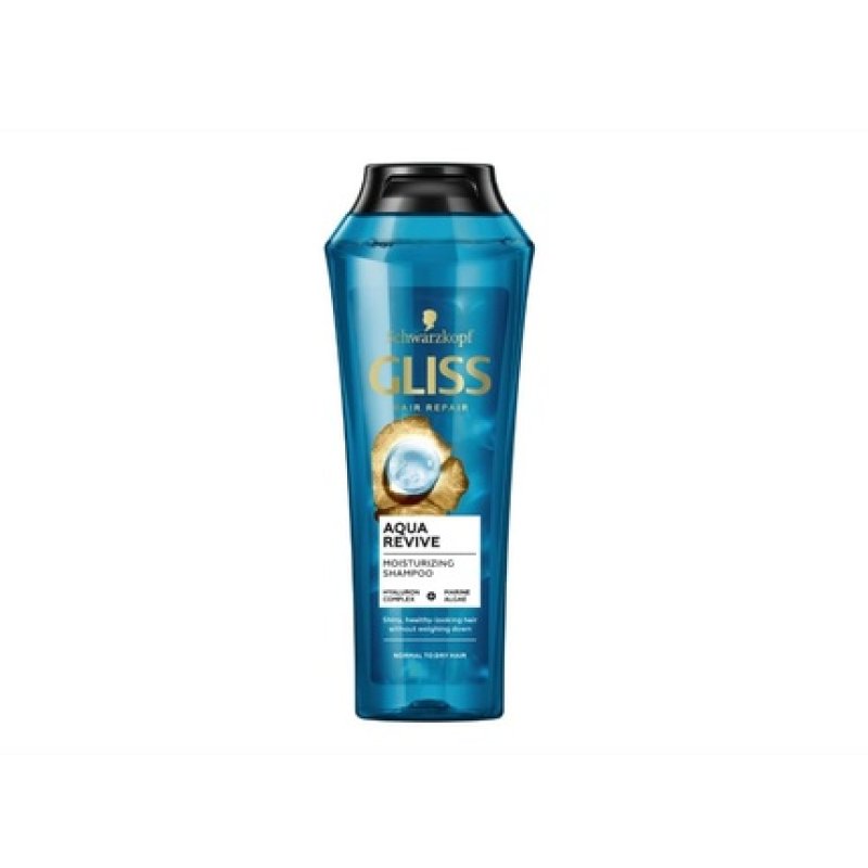 Schwarzkopf Gliss Aqua Revive Hydrating Shampoo for Dry and Dehydrated Hair