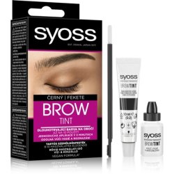 Syoss Brow Tint - Black, 10 ml