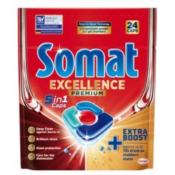 Somat 24pcs Excellence 5in1 Dishwasher Tablets