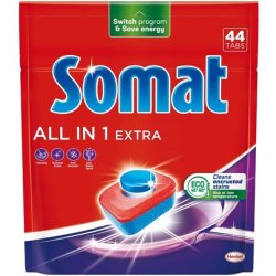 Somat All In 1 Extra Dishwasher Tablets 44 Pieces