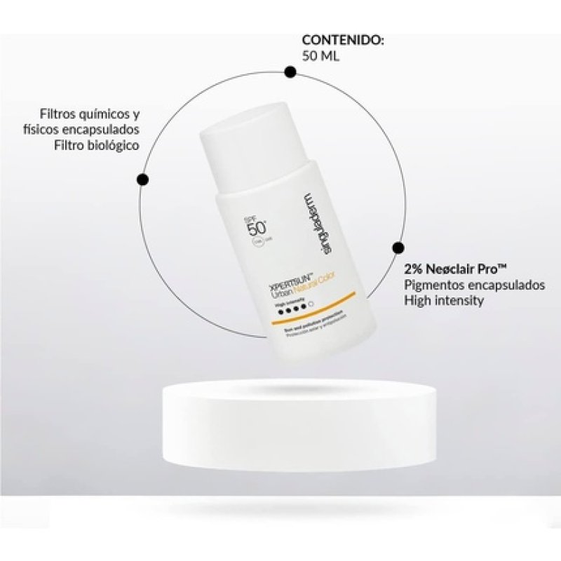 Singuladerm XPERTSUN Urban Natural Color High Intensity Facial Sunscreen SPF 50 50ml