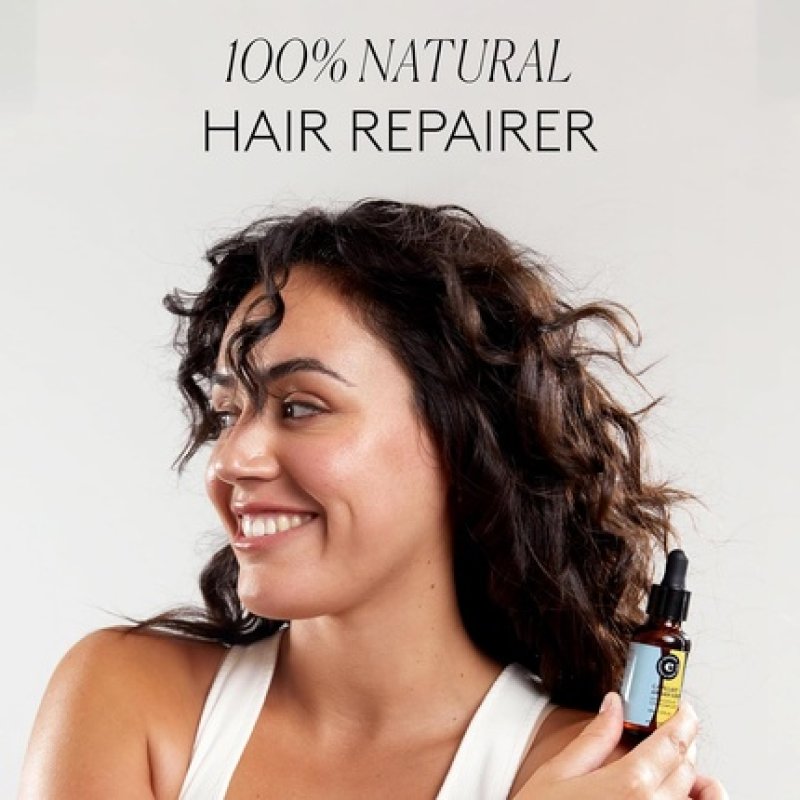 COCUNAT Argan Hair Serum 100% Natural Repairing Oils for All Hair Types 30ml