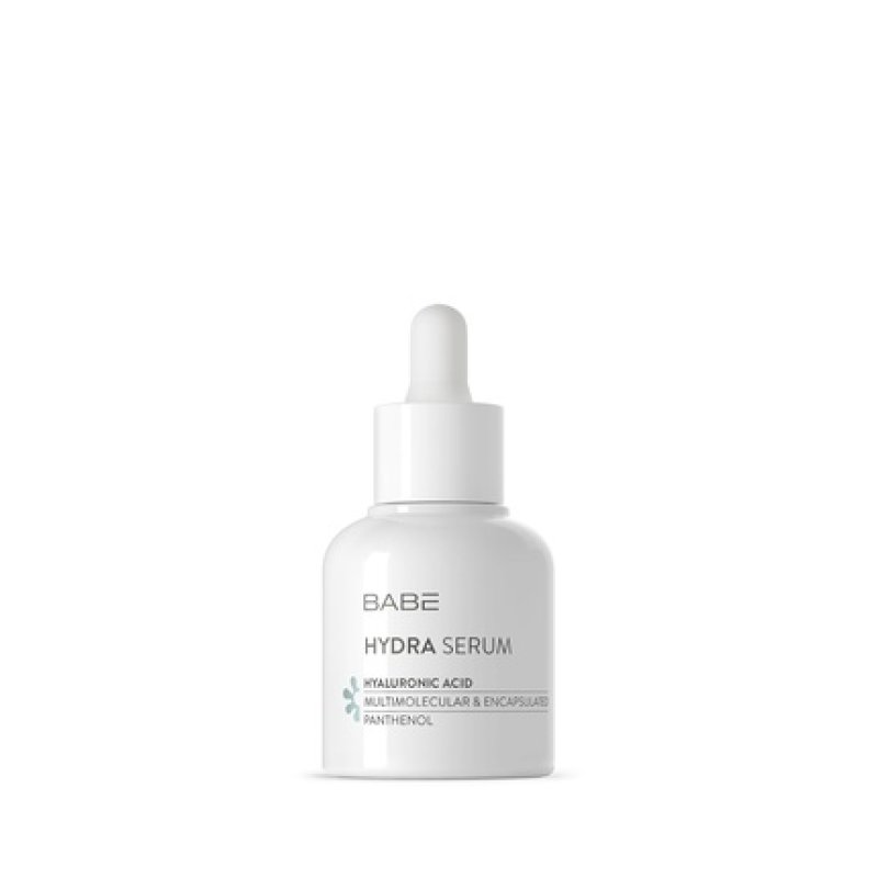 LABORATORIOS BABÉ Hydra Serum 30ml Hyaluronic Acid Multimolecular Face Serum 4 Types of Hyaluronic Acid Long-Lasting