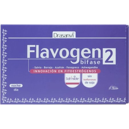 DRASANVI FLAVOGEN BIFASE 2 Unique Standard 60 Capsules