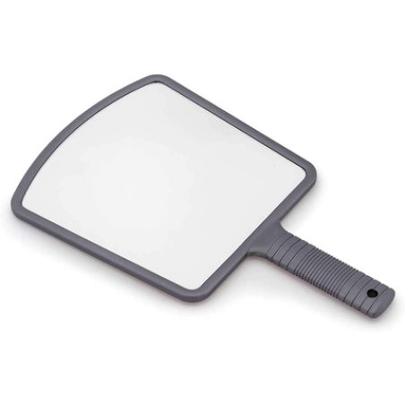 Termix Professional Hairdressing Mirror Silver Color Ergonomic and Manageable Enlarges The Reflected Image Without