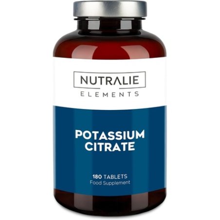 Kalium Kalium Citrate High Dose 2880mg Pure Potassium 1000mg Muscle Support 180 Tablets - Nutralie