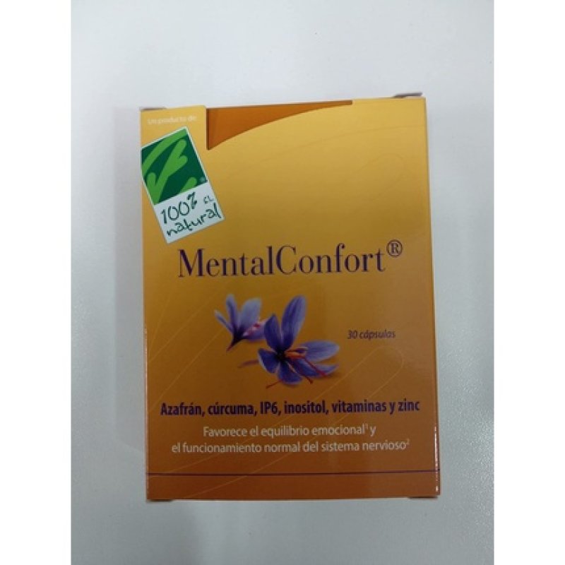 Nutricosmetics 100% Natural Mentalconfort 30 Vcap