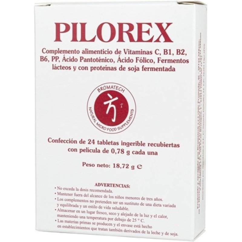 Bromatech Pilorex 24 Tablets 200g