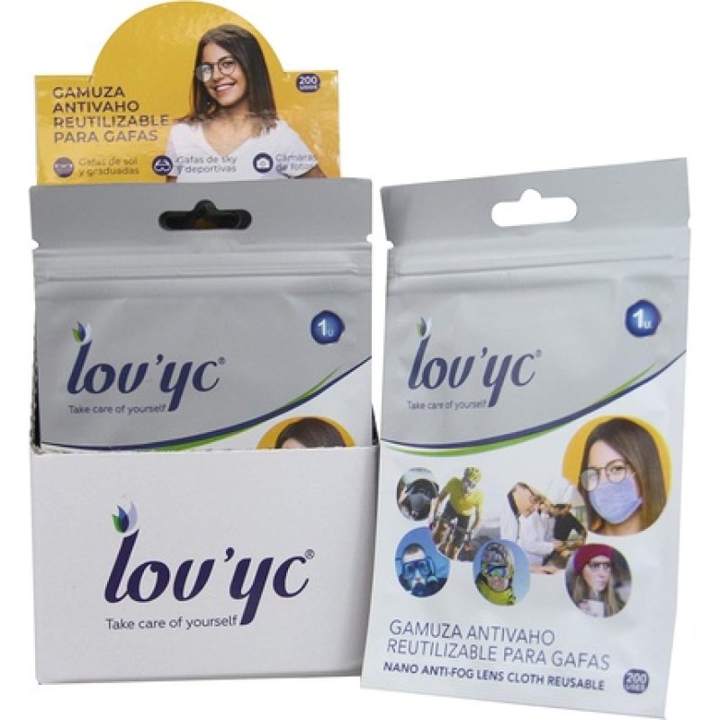 LOV YC Reusable Anti-Fog Cloth for Glasses and Lenses