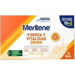 Meritene Strength and Vitality Drink Vanilla Flavor Ready to Drink