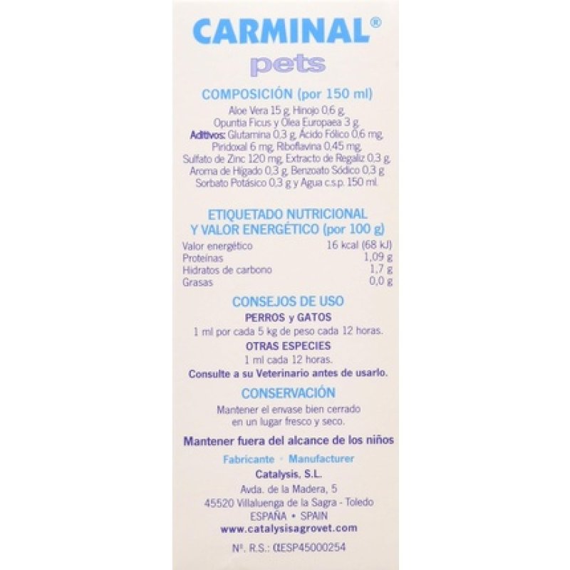 Catalysis Carminal Pets Veterinary 150ml