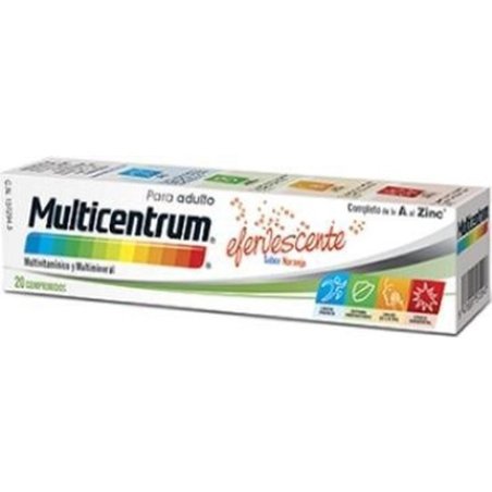 Multicentrum Effervescent Orange Flavor 20 Tablets