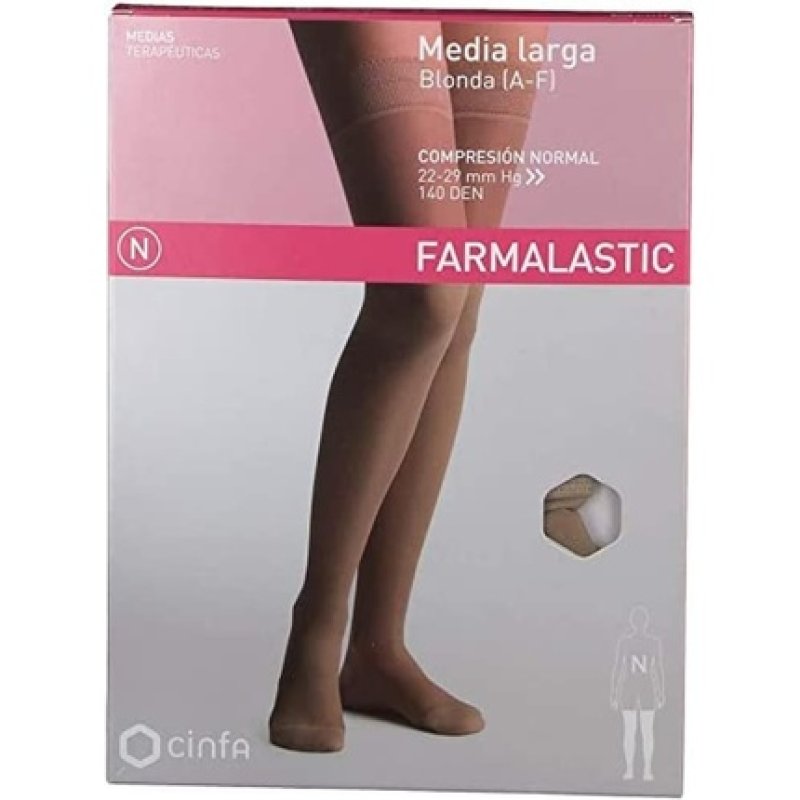 Media Farmalas Larga 140 Camel Gde Blond