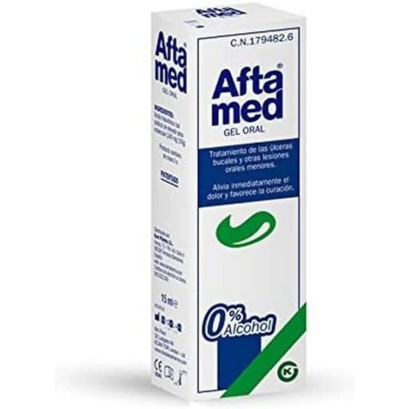 Aftamed Oral Gel for Mouth Ulcers 15ml