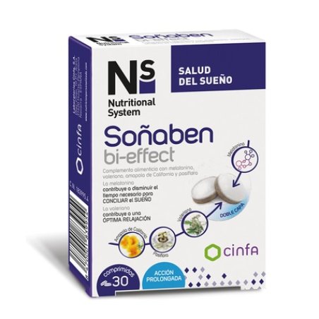 Ns Ns Sleepwell Dual Effect 30 Tablets - Sleep Aid