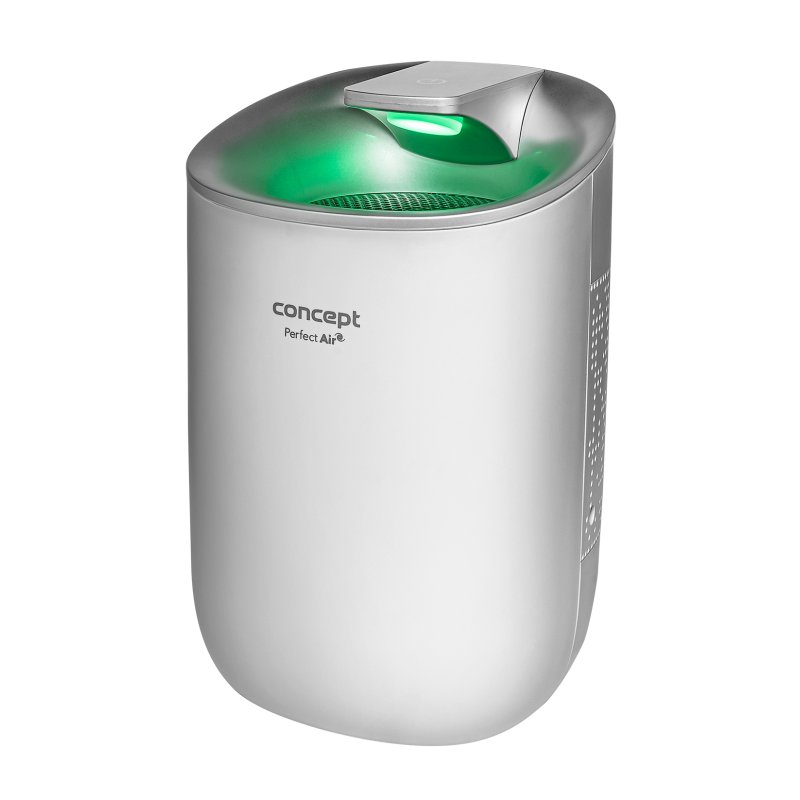 Concept OV1100 dehumidifier 0.6 L 35 dB 23 W Silver, White