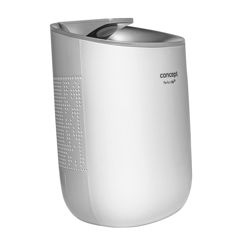Concept OV1100 dehumidifier 0.6 L 35 dB 23 W Silver, White