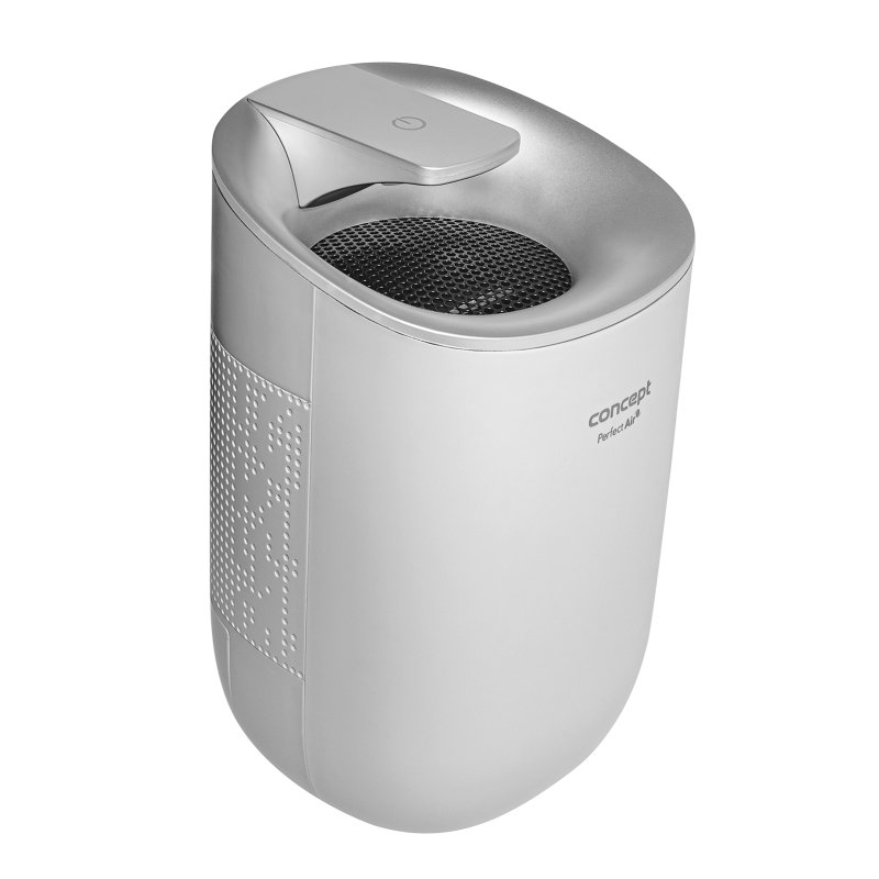 Concept OV1100 dehumidifier 0.6 L 35 dB 23 W Silver, White