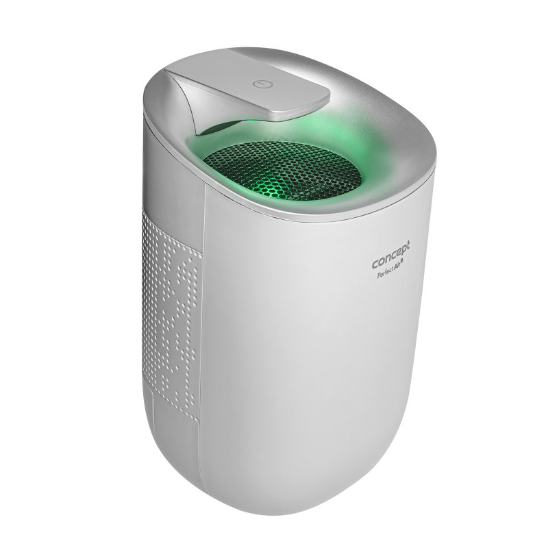 Concept OV1100 dehumidifier 0.6 L 35 dB 23 W Silver, White