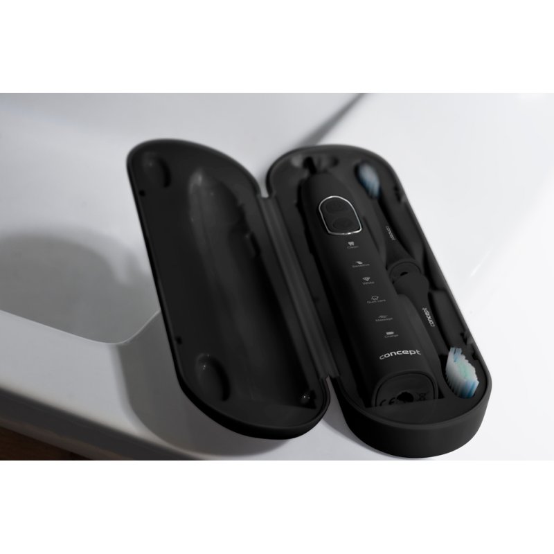 Concept Hausgerate Zk4011 Sonic Electric Toothbrush Zwith Travel Bag, 2