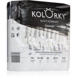 Kolorky Night Moments diapers - XL (12-25 kg), 25 pcs