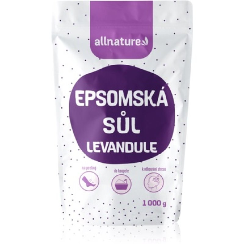 Allnature Epsom Salt Lavender 1000 g