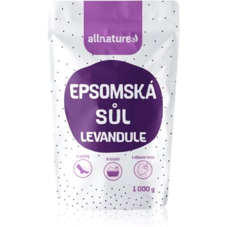 Allnature Epsom Salt Lavender 1000 g