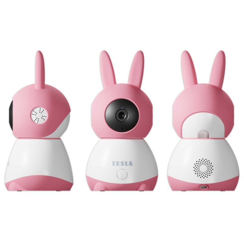 TESLA Smart Camera Indoor Wi-Fi 360 Baby Pink
