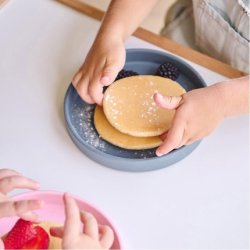 Minikoioi Basics Velvet Rose Silicone Plate 101050105