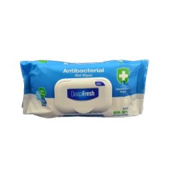 Deep Fresh Antibacterial Wipes 100 Pcs