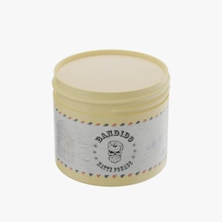 Bandido Hair Styling Pomade Wax Oil Based Natural Matte Look Medium Hold 125ml