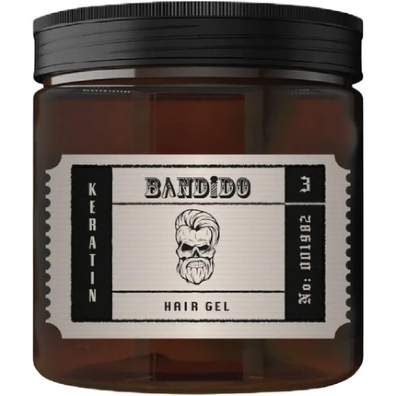 Bandido Hair Styling Gel with Hair Protection & Strong Hold 03 Keratin