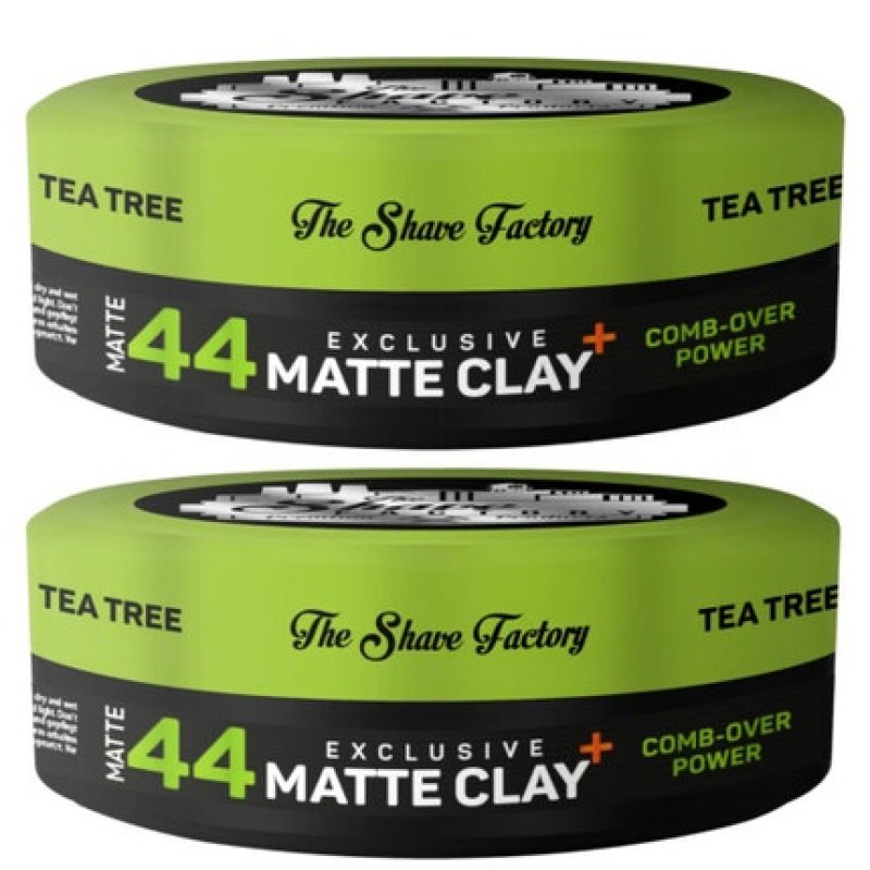 The Shave Factory Exclusive Matte Clay 150ml 44 Comb-Over Power