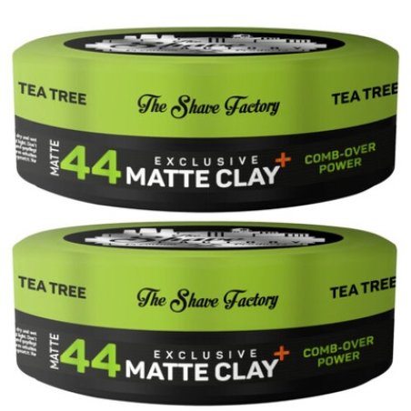 The Shave Factory Exclusive Matte Clay 150ml 44 Comb-Over Power