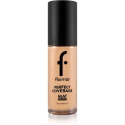 Flormar Perfect Coverage Mat Touch Foundation - 303 Classic Beige, 30 ml