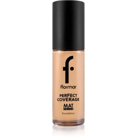Flormar Perfect Coverage Mat Touch Foundation - 303 Classic Beige, 30 ml