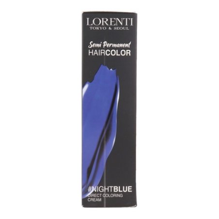 Lorenti Semi Permanent Haircolor - Night Blue, 200 Ml