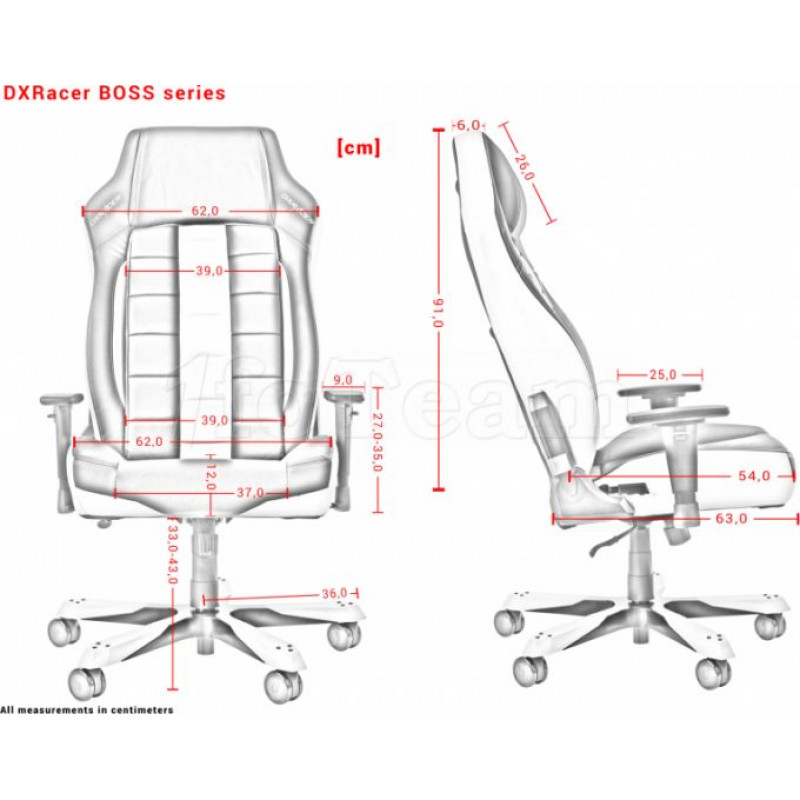 Siège Boss B120 Noir