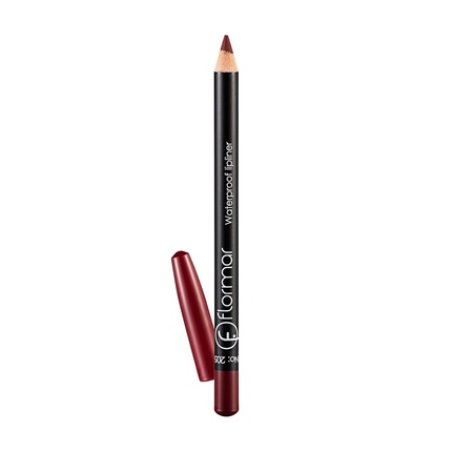 Flormar Waterproof Lipliner for Women 205 Elegant Bordeaux