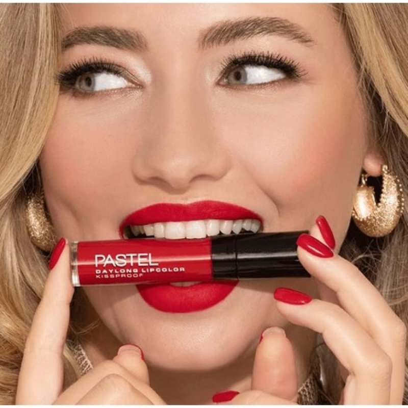 Pastel Daylong Matte Liquid Lipstick 9 Red Long-Lasting Waterproof Formula 0.25 fl.oz.