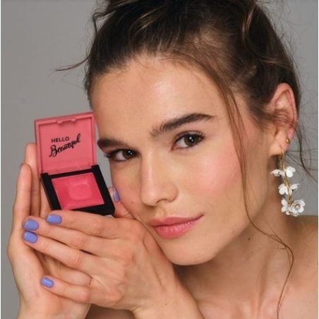 Pastel Cream Blush 41 Pink Fresh Healthy Natural Look Lightweight Formula Sebum Control Paraben Gluten Free