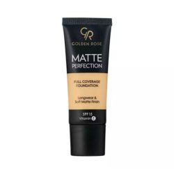 Golden Rose Matte Perfection Full Coverage Foundation SPF15 W3 35ml