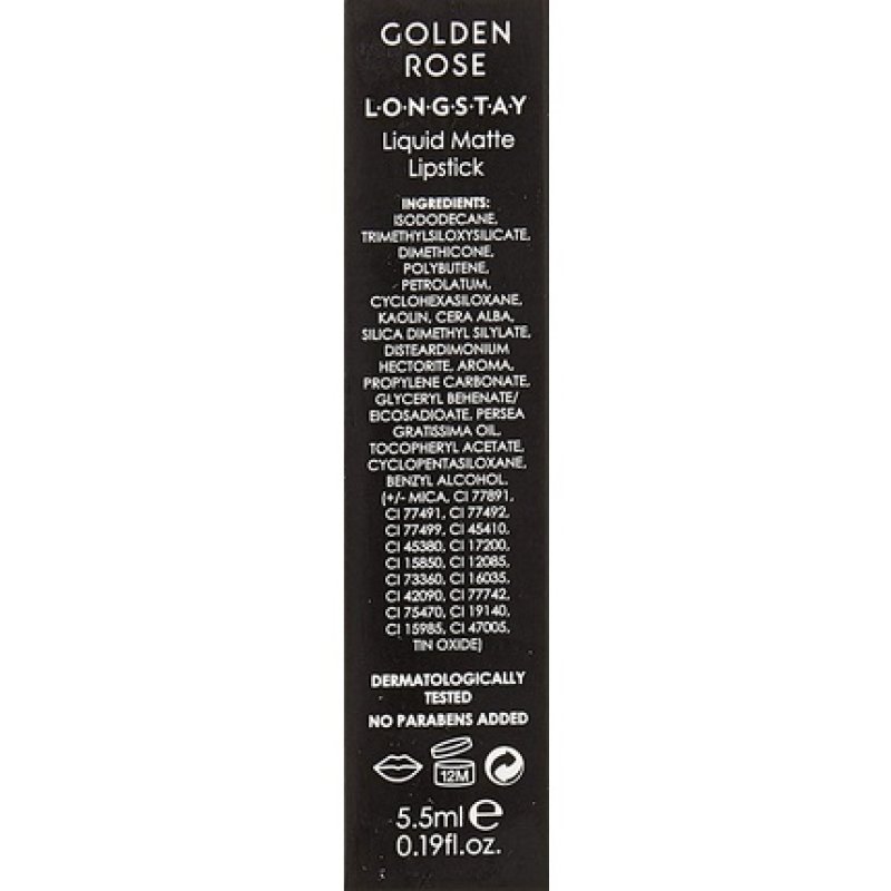 Golden Rose Longstay Liquid Matte Lipstick 5.5ml Color No. 15