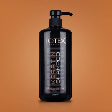 Totex Hair Keratin Shampoo Premium Hair Care 750ml Hydrating and Nourishing Deep Moisturising Quick Repair of Damaged