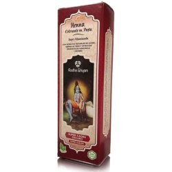 Radhe Henna Pasta Super Caoba Oscuro 200ml