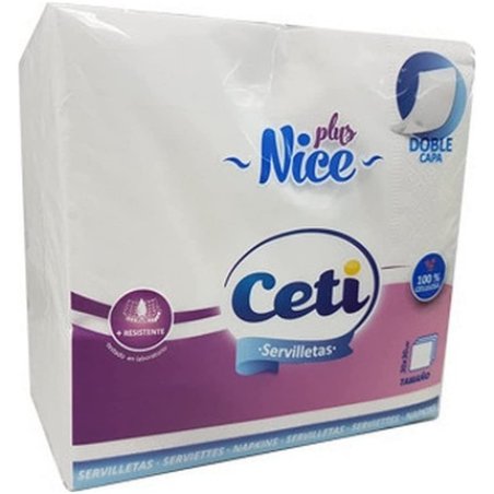 Ceti Napkins 2 Layer 30x30 White