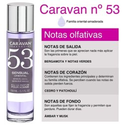 CARAVAN FRAGANCIAS No. 53 Eau de Parfum Spray for Men 150ml