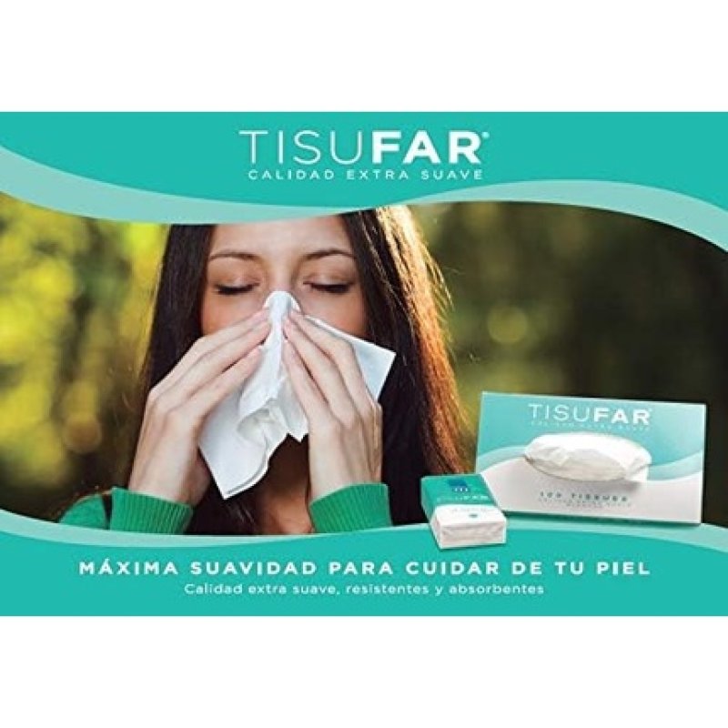 Tisufar Tissues Box 100 Units