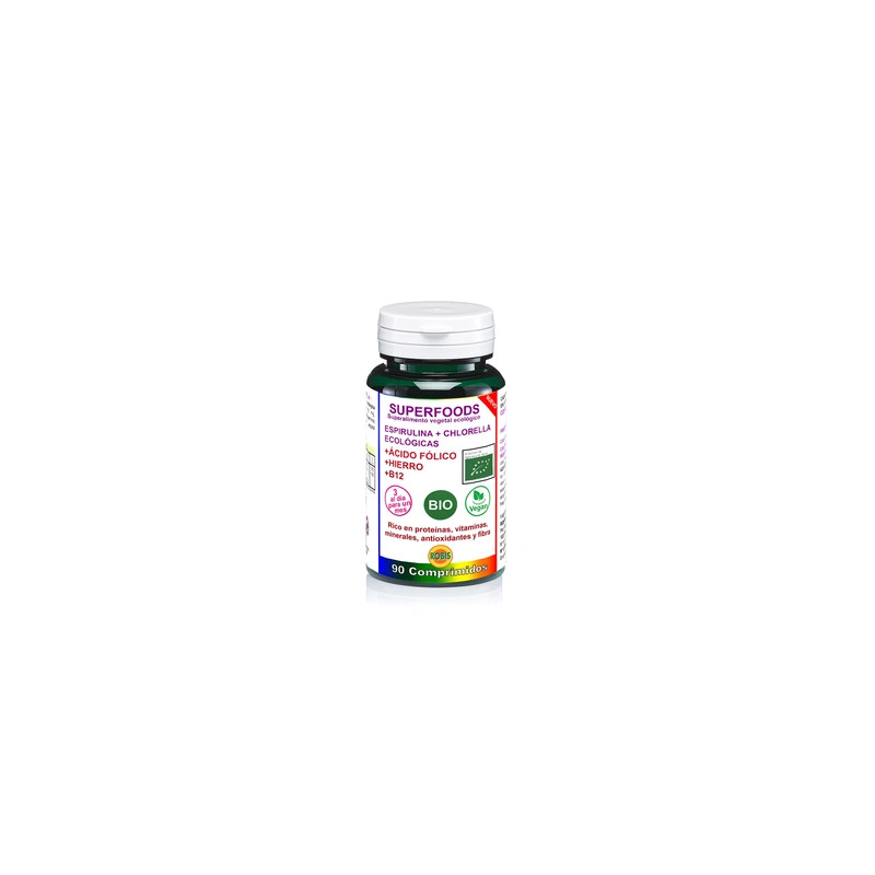 Robis Spirulina And Chlorella Organic 90 Tablets